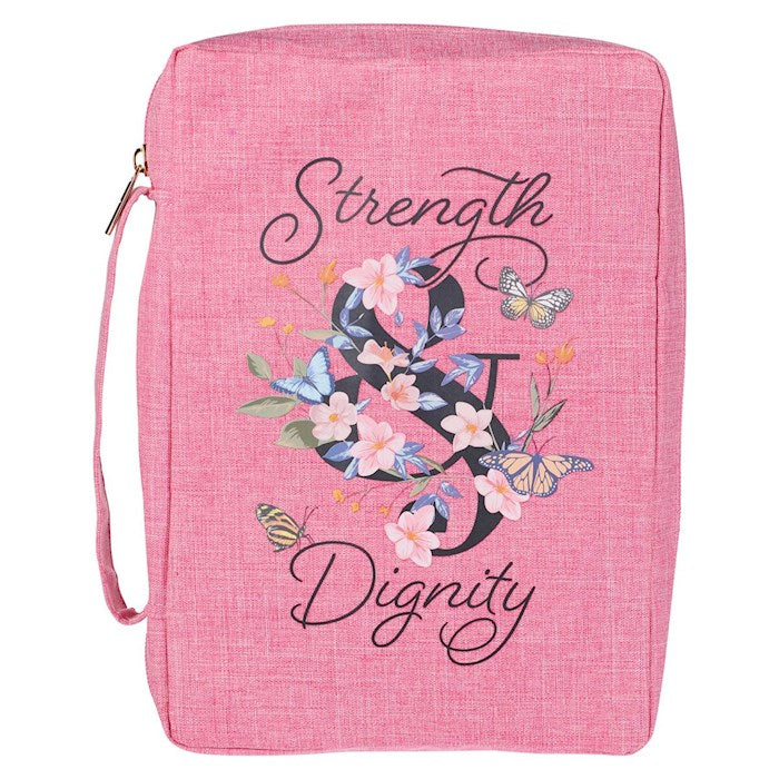 Bible Cover-Value-Strength &amp; Dignity-LRG