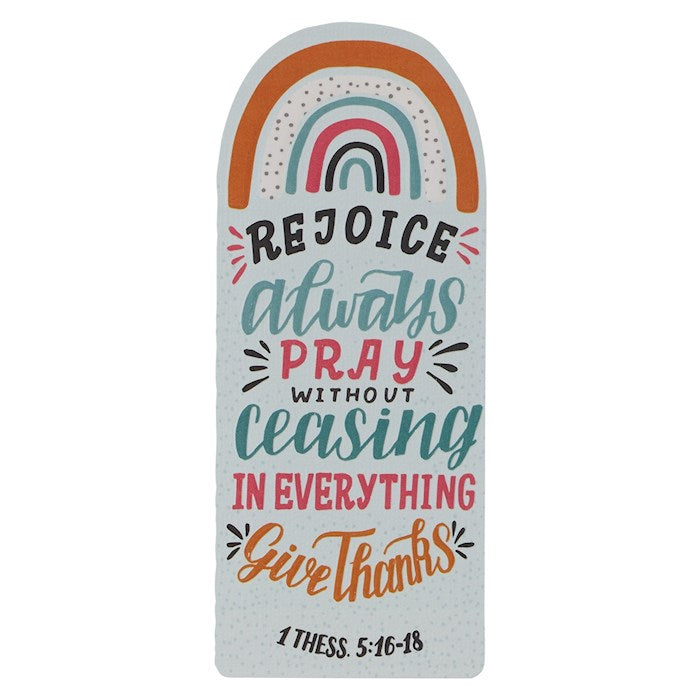 Bookmark-Rejoice Always-1thessalonians 5:16-18-Teal