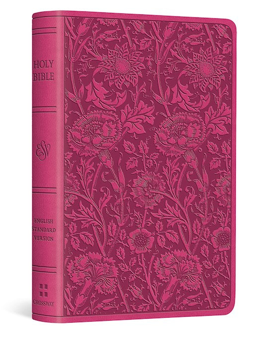 ESV Vest Pocket New Testament With Psalms And Proverbs-Berry Floral Design TruTone (Not Available-Out Of Print)