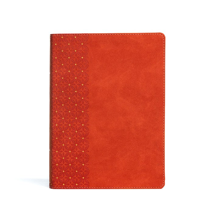 CSB Study Bible-Coral LeatherTouch