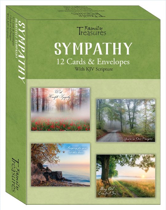 Boxed Card-Sympathy-Heartfelt Sympathy (Box Of 12)