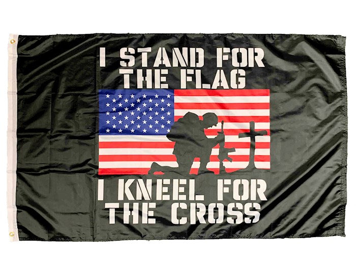 Flag-Kneel For The Cross (3&