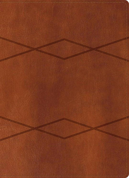 RVR 1960 Biblia de Estudio Holman (Holman Study Bible)-Brown LeatherTouch