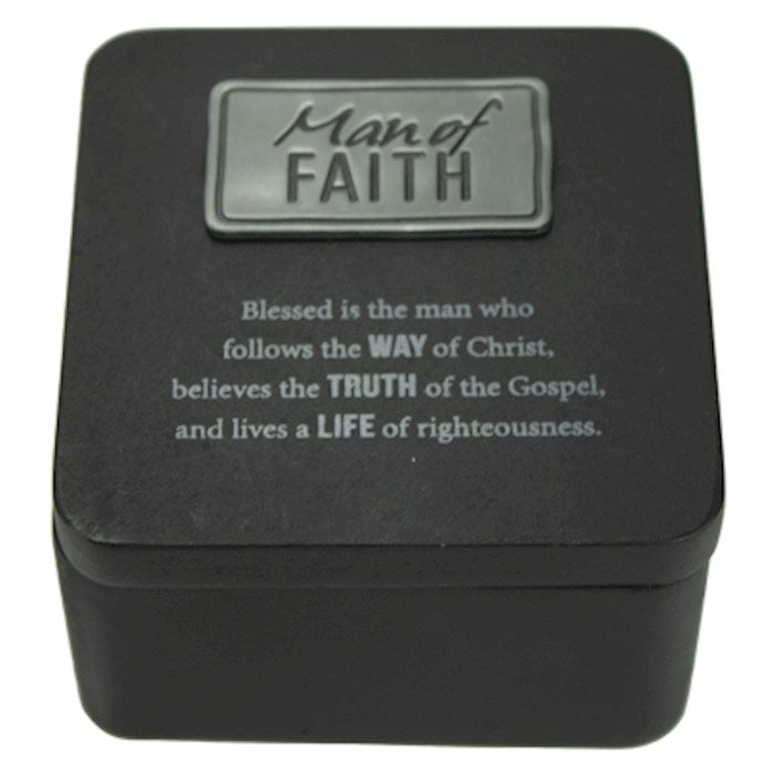 Trinket Box-Man Of Faith