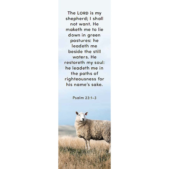 Bookmark-23rd Psalm (Pack Of 25)