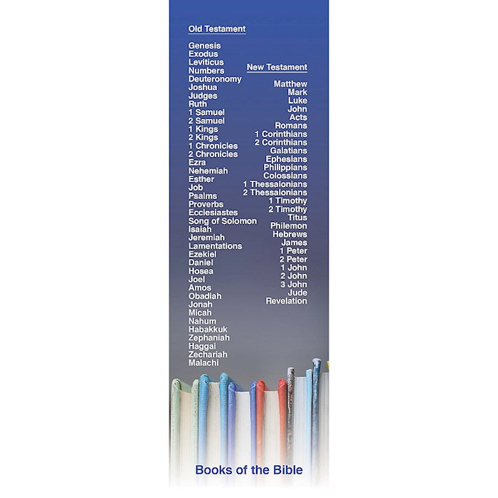 Bookmark-Books Of The Bible For Kids (Pack Of 25)