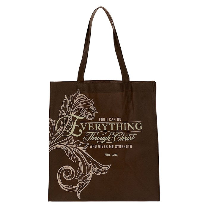 Tote Bag-Everything Through Christ-Philippians 4:13