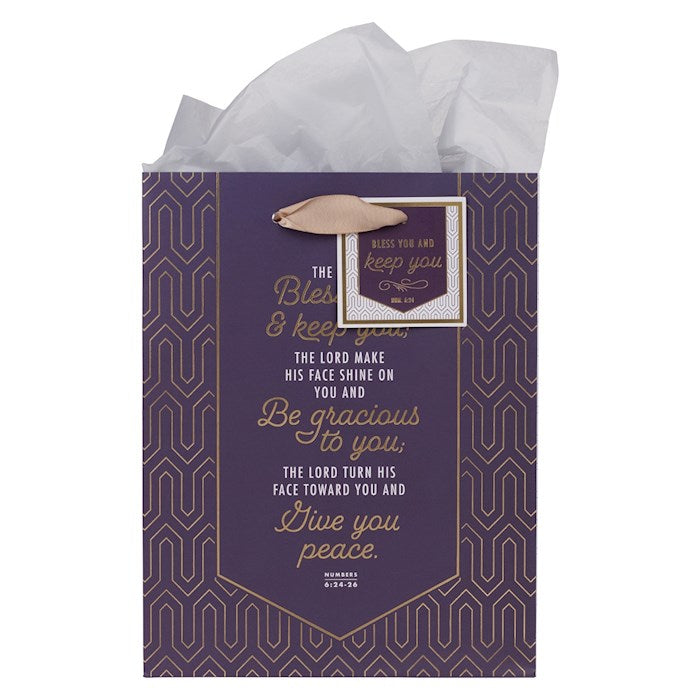 Gift Bag-Medium-The Lord Bless You &amp; Keep You Num. 6:24