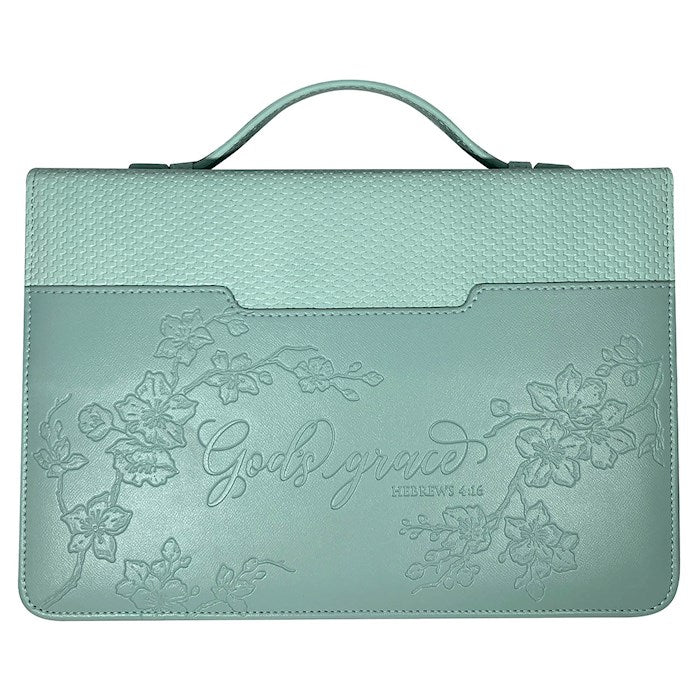 Bible Cover-Debossed w/Weave Pattern-God&