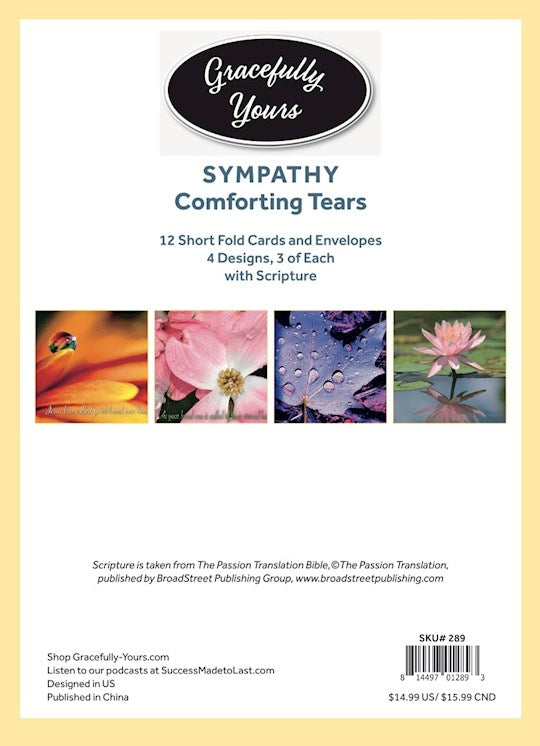 CARD-Gracefully Yours-Comforting Tears-Sympathy 