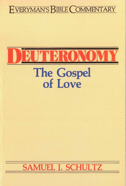 Deuteronomy (Everyman&