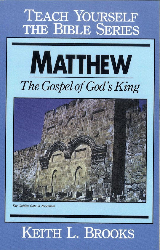 Matthew: The Gospel Of God&
