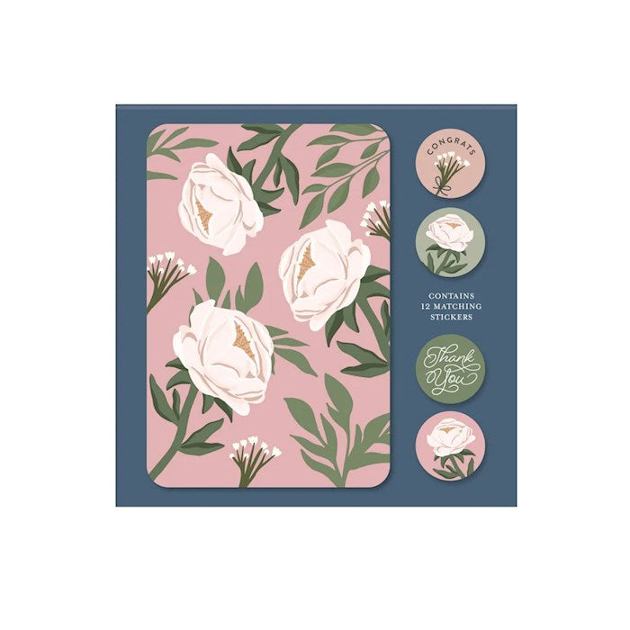 Botanical Blessings Assorted Note Card Set - 12