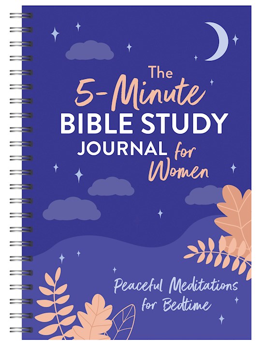 The 5-Minute Bible Study Journal For Women: Peaceful Meditations For Bedtime