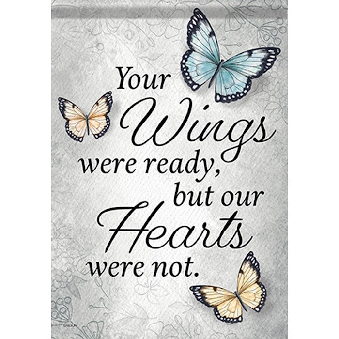 Flag-Garden-Durasoft-Your Wings (12.5" x 18")