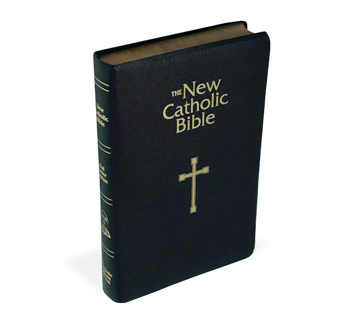 NCB New Catholic Bible Gift &amp; Award Bible-Black Imitation Leather
