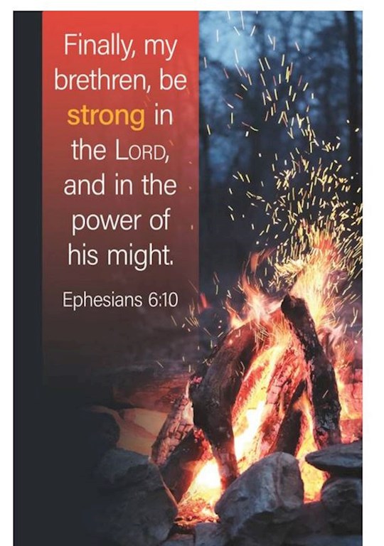 Bulletin-Finally My Brethren Be Strong In The Lord (Pack of 100)