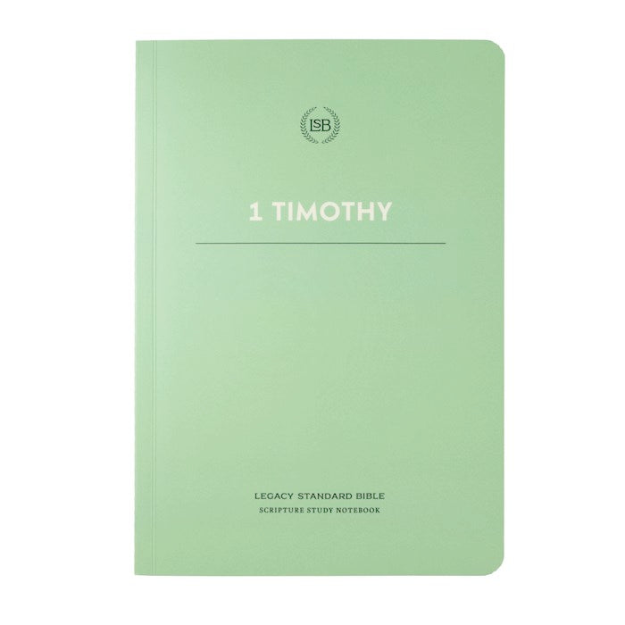 LSB Legacy Standard Bible Scripture Study Notebook: 1 Timothy-Softcover