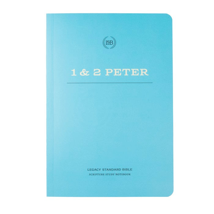 LSB Legacy Standard Bible Scripture Study Notebook: 1 &amp; 2 Peter-Softcover