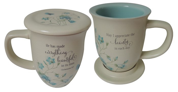 Mug w/Coaster-Amazing Woman (14 Oz)