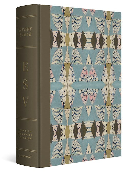 ESV Study Bible Artist Series (Jessica Dennis Bush/Interlude)-Cloth Over Board