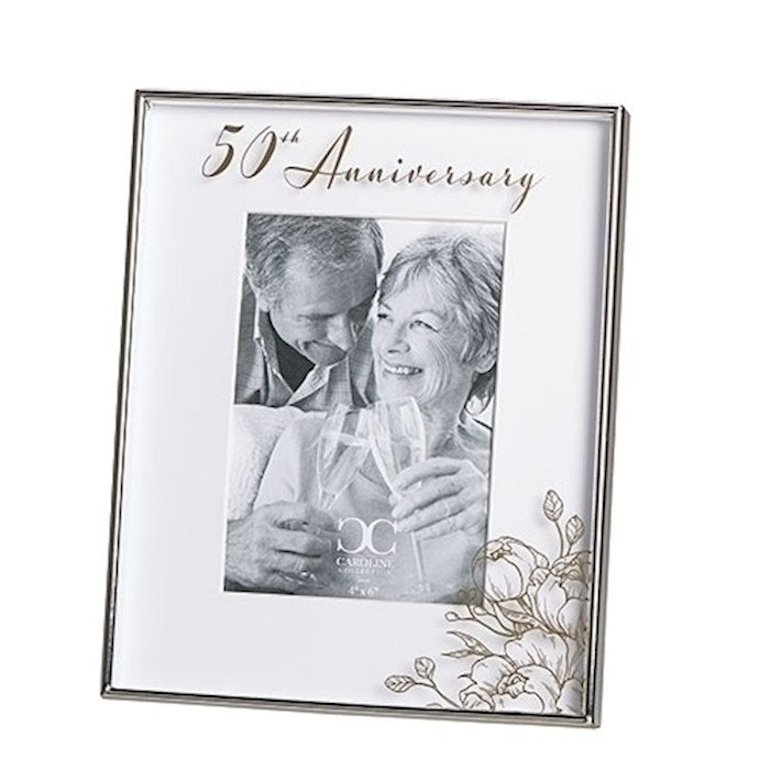 Frame-50th Anniversary (Holds 4x6 Photo)