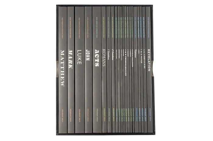 NASB 1995 Scripture Study Notebook New Testament Set (21 Books) - Second Edition