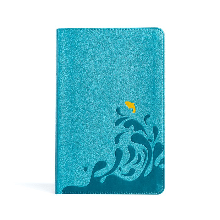 CSB Easy-For-Me Bible For Early Readers-Aqua Blue LeatherTouch