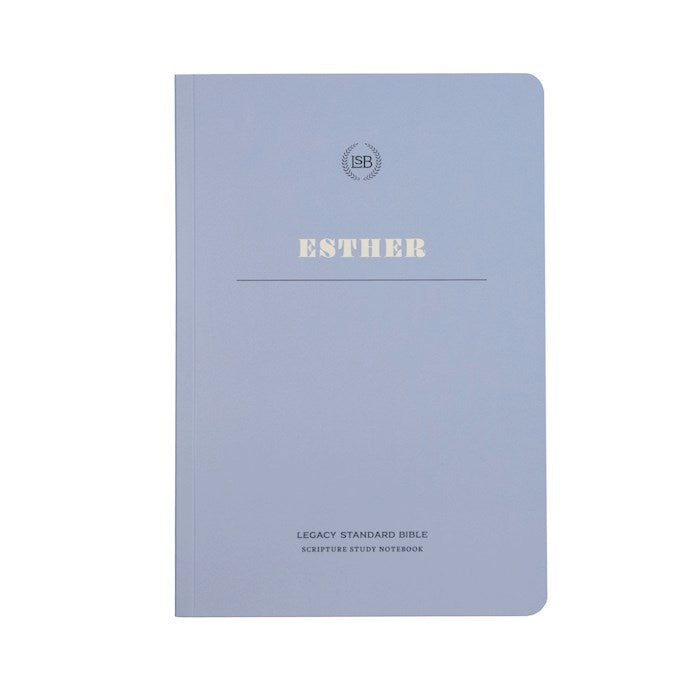 LSB Legacy Standard Bible Scripture Study Notebook: Esther-Softcover