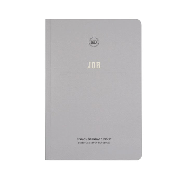 LSB Legacy Standard Bible Scripture Study Notebook: Job-Softcover