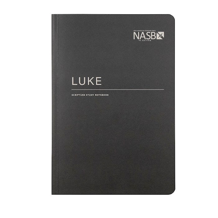 NASB 1995 Scripture Study Notebook: Luke (Second Edition)-Softcover