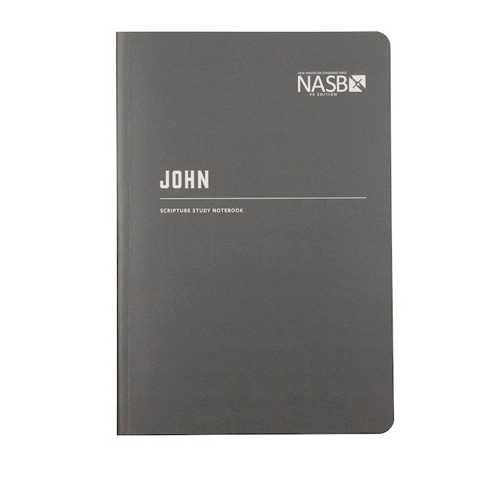 NASB 1995 Scripture Study Notebook: John (Second Edition)-Softcover