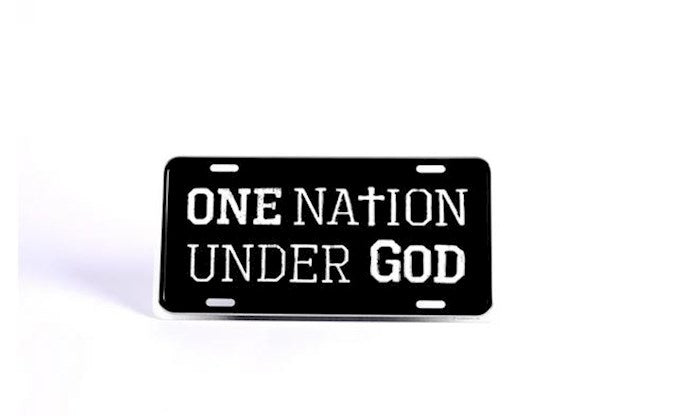 Auto Tag-One Nation Under God