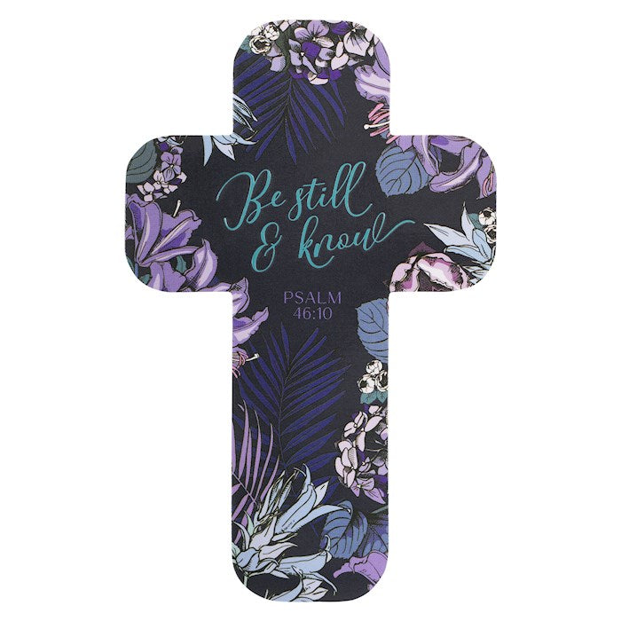Bookmark-Cross-Be Still &amp; Know Ps. 46:10 (Pack Of 12)