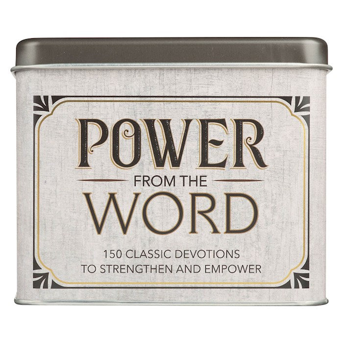 Power From The Word Scripture Cards In Tin (DISCONTINUED)