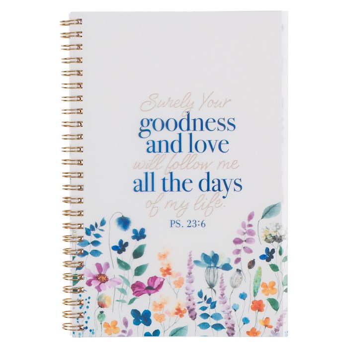 Notebook-Wirebound-Goodness &amp; Love Ps. 23:6