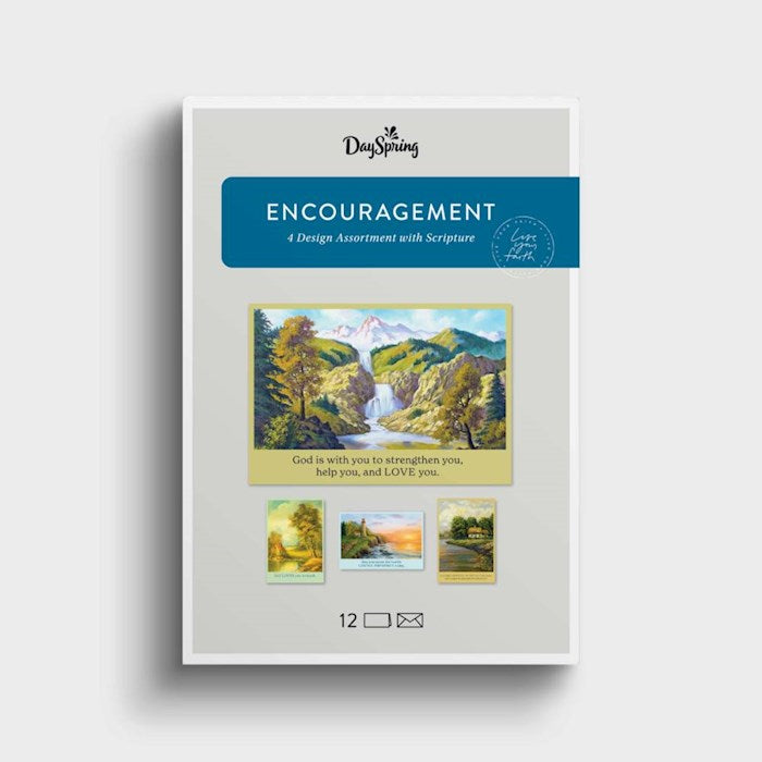 Boxed Card-Encouragement-Fine Art (Box Of 12)-U0065