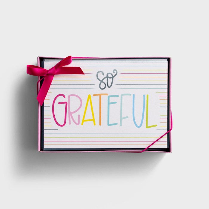 Note Card-Grateful (Pack Of 10)