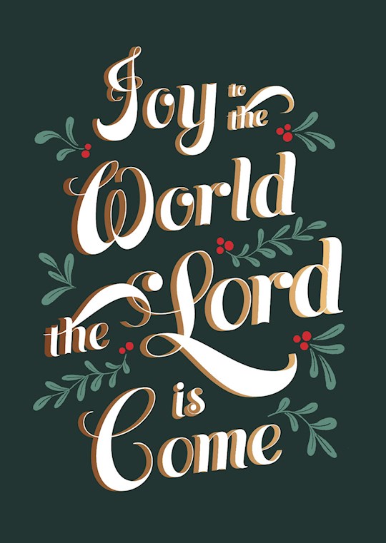 Boxed Cards: Joy to the World The Lord is Come