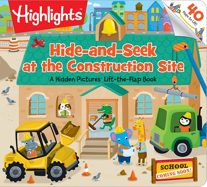 Hide-And-Seek At The Construction Site (Highlights Lift-The Flap Books)