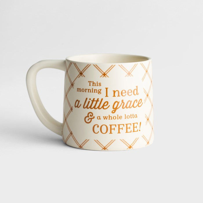 Mug-Grace + Lotta Coffee (Psalm 139:18) (14 Oz)