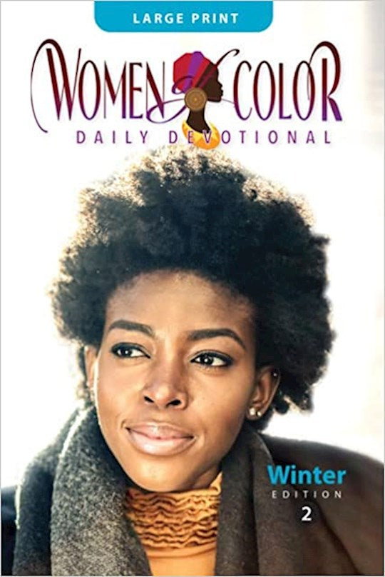 Women Of Color Daily Devotional Large Print (Winter Edition 