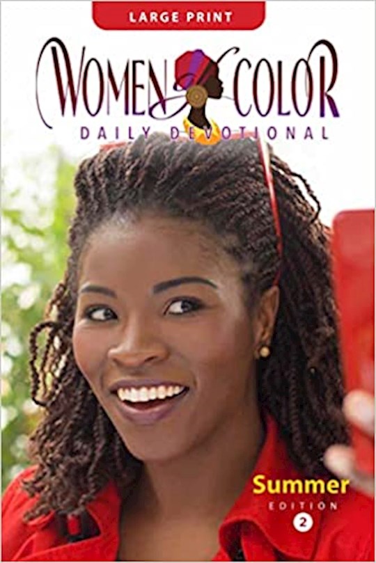 Women Of Color Daily Devotional Large Print (Summer Edition 