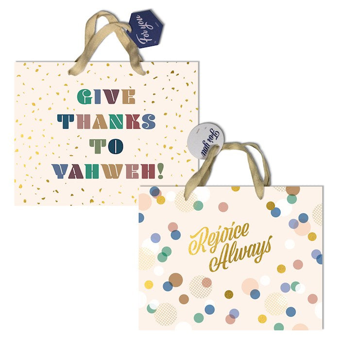 Rejoice in Yahweh Large Gift Bag 2-Pack