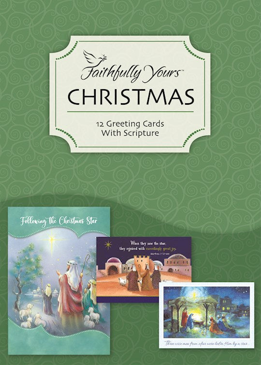 Boxed Card-Wise Men &amp; Nativity (Box Of 12)