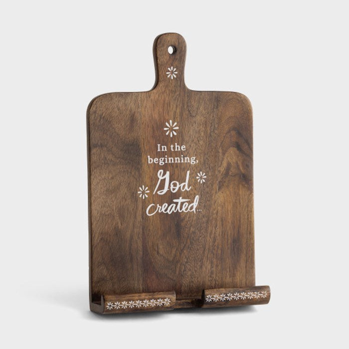 Cookbook Stand-God Created