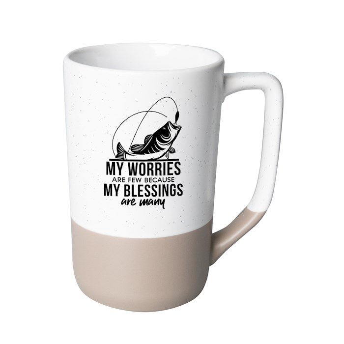 Designer Mugs-Pebble-My Worries Are Few