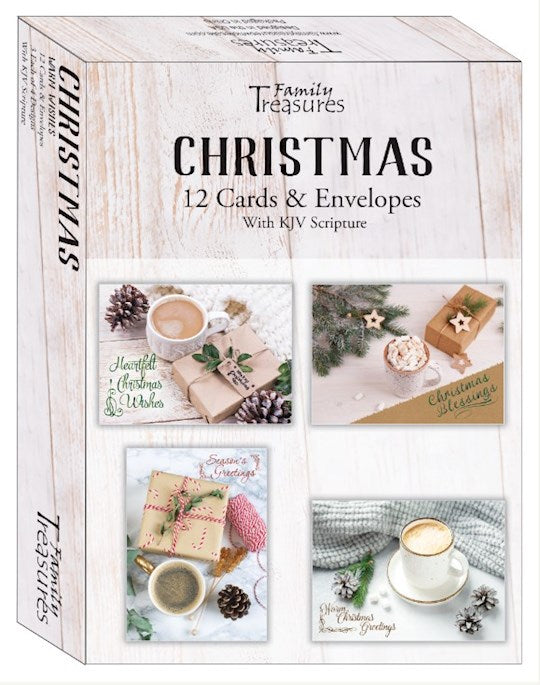 Boxed Card-Christmas-Warm Wishes (Box Of 12)