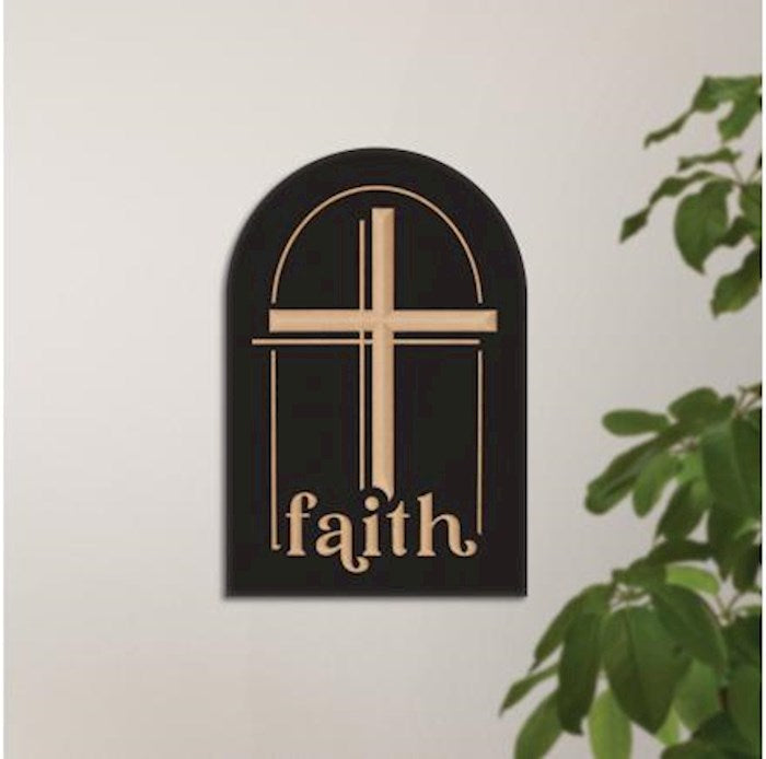 Ornate Decor-Faith (10&quot; x 14.75&quot;)