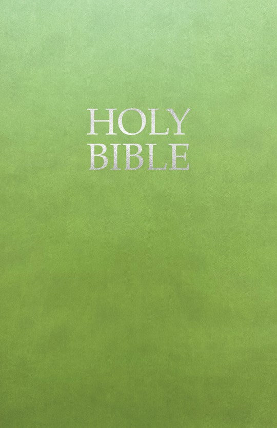 KJVER Gift &amp; Award Holy Bible Deluxe Edition-Olive Ultrasoft